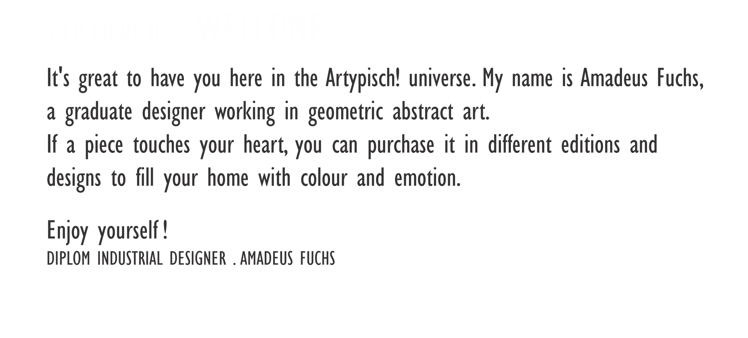 welcome